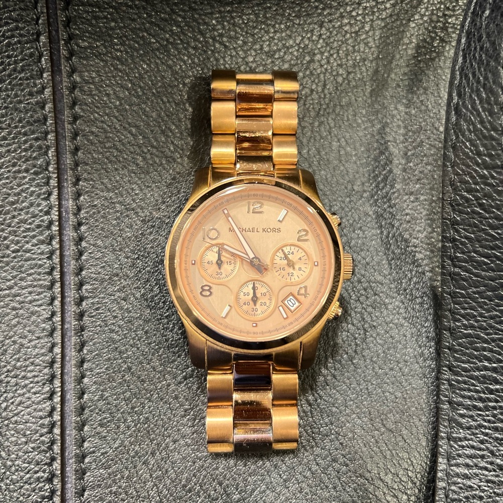Michael Kors Rose Gold Watch
